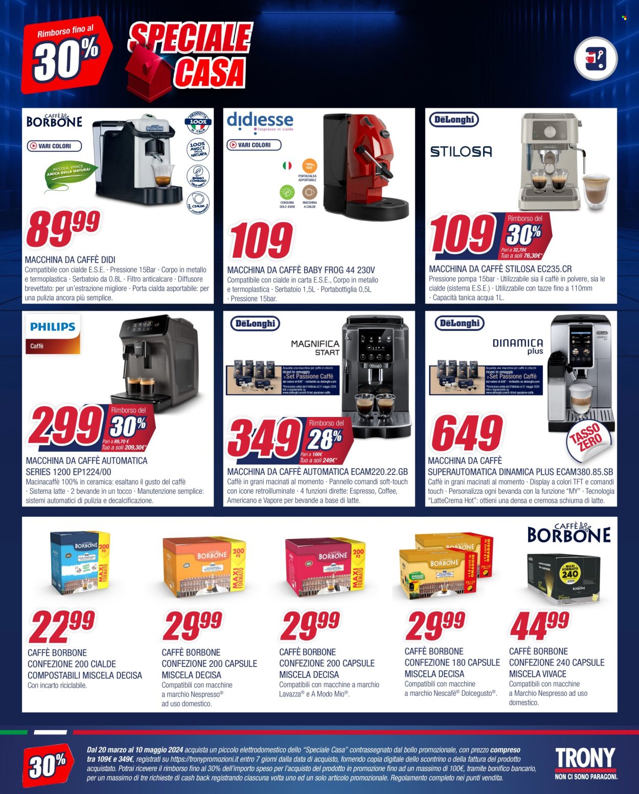 Volantino Trony - 28/3/2024 - 17/4/2024. Pagina 9