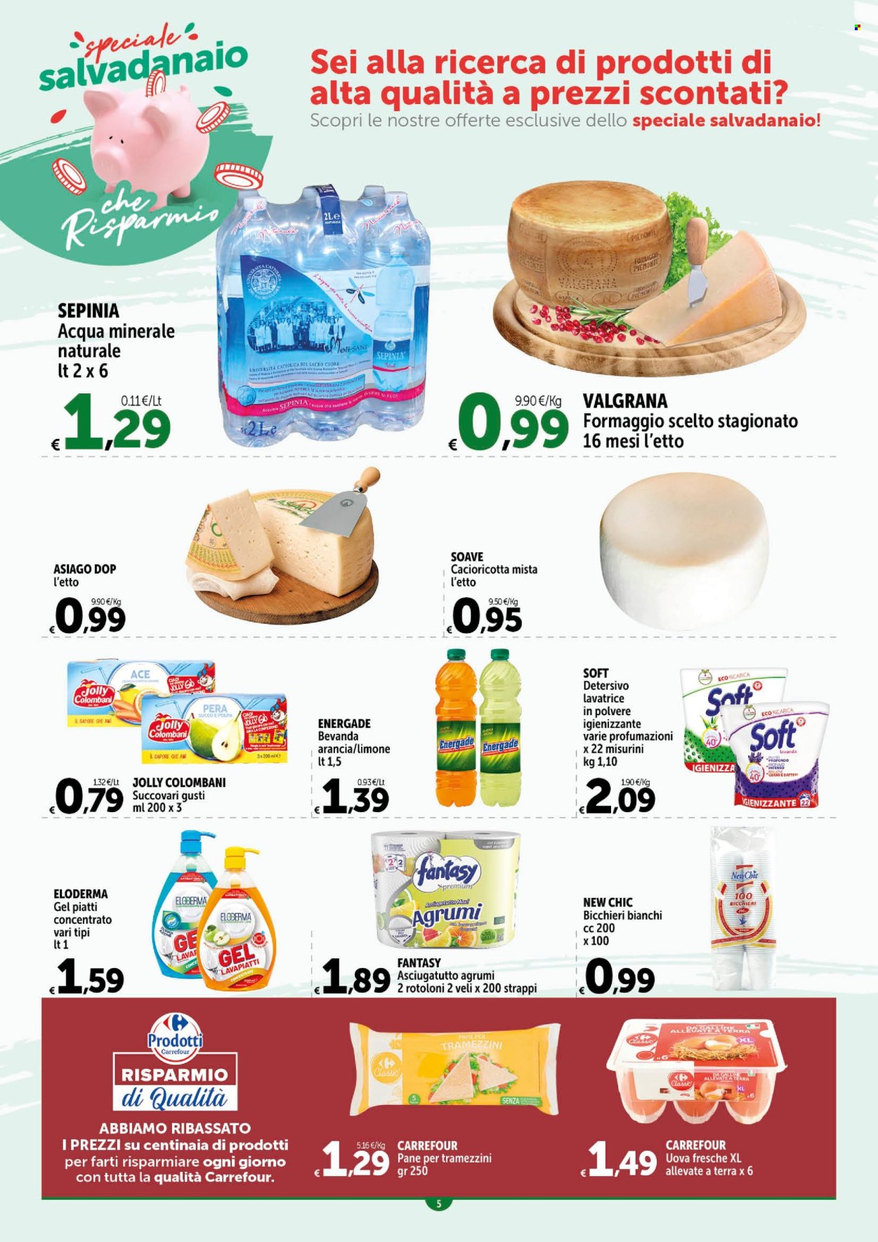 Volantino Carrefour - 11/4/2024 - 24/4/2024. Pagina 5