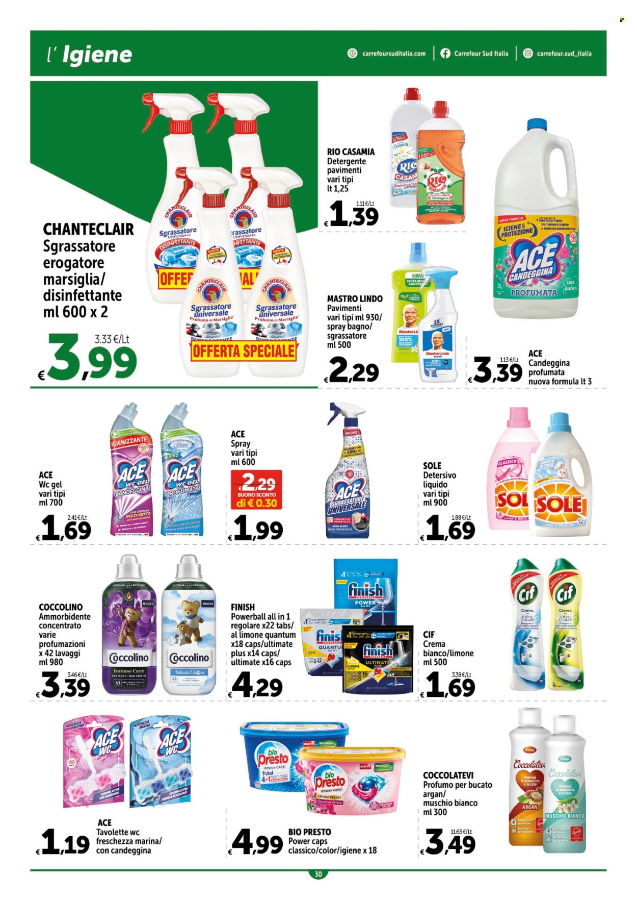 Volantino Carrefour - 11/4/2024 - 24/4/2024. Pagina 30