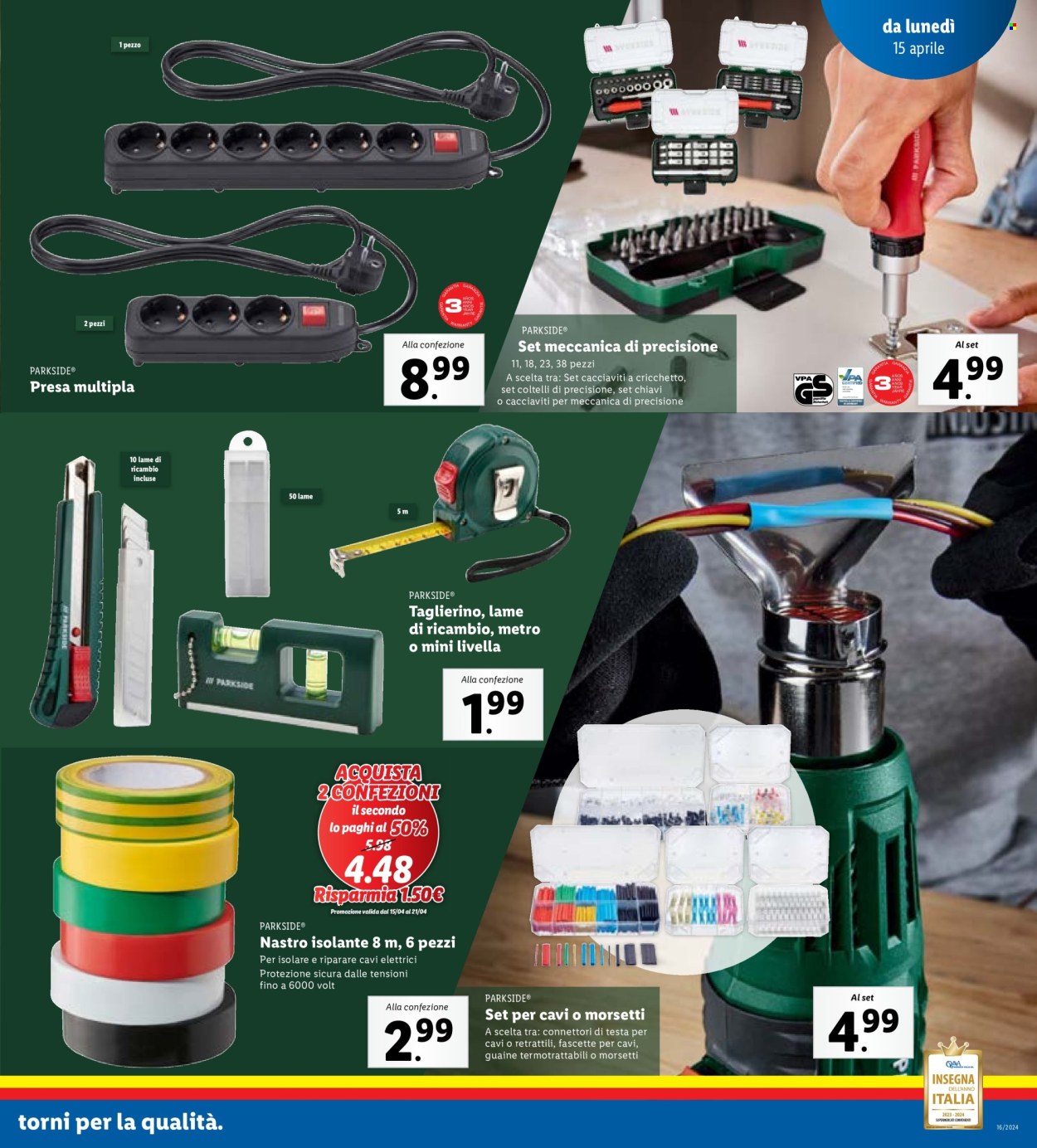 Volantino Lidl - 15/4/2024 - 21/4/2024. Pagina 21