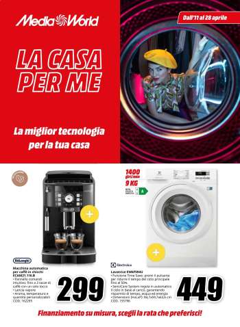 Volantino MediaWorld - 11/4/2024 - 28/4/2024.