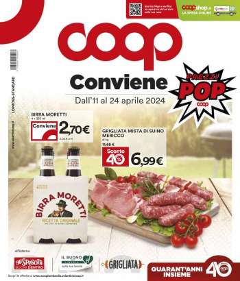 Volantino Coop - 11/4/2024 - 24/4/2024.