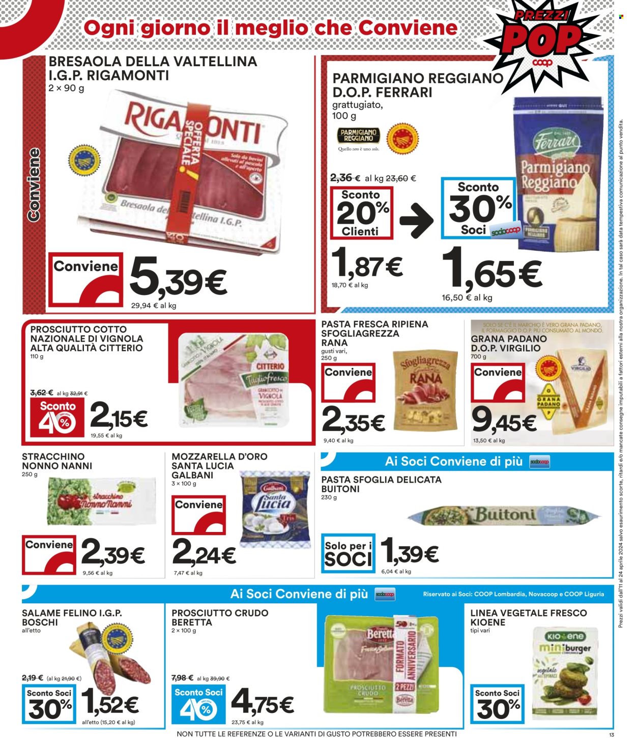 Leták Coop - 11.4.2024 - 24.4.2024. Strana 13