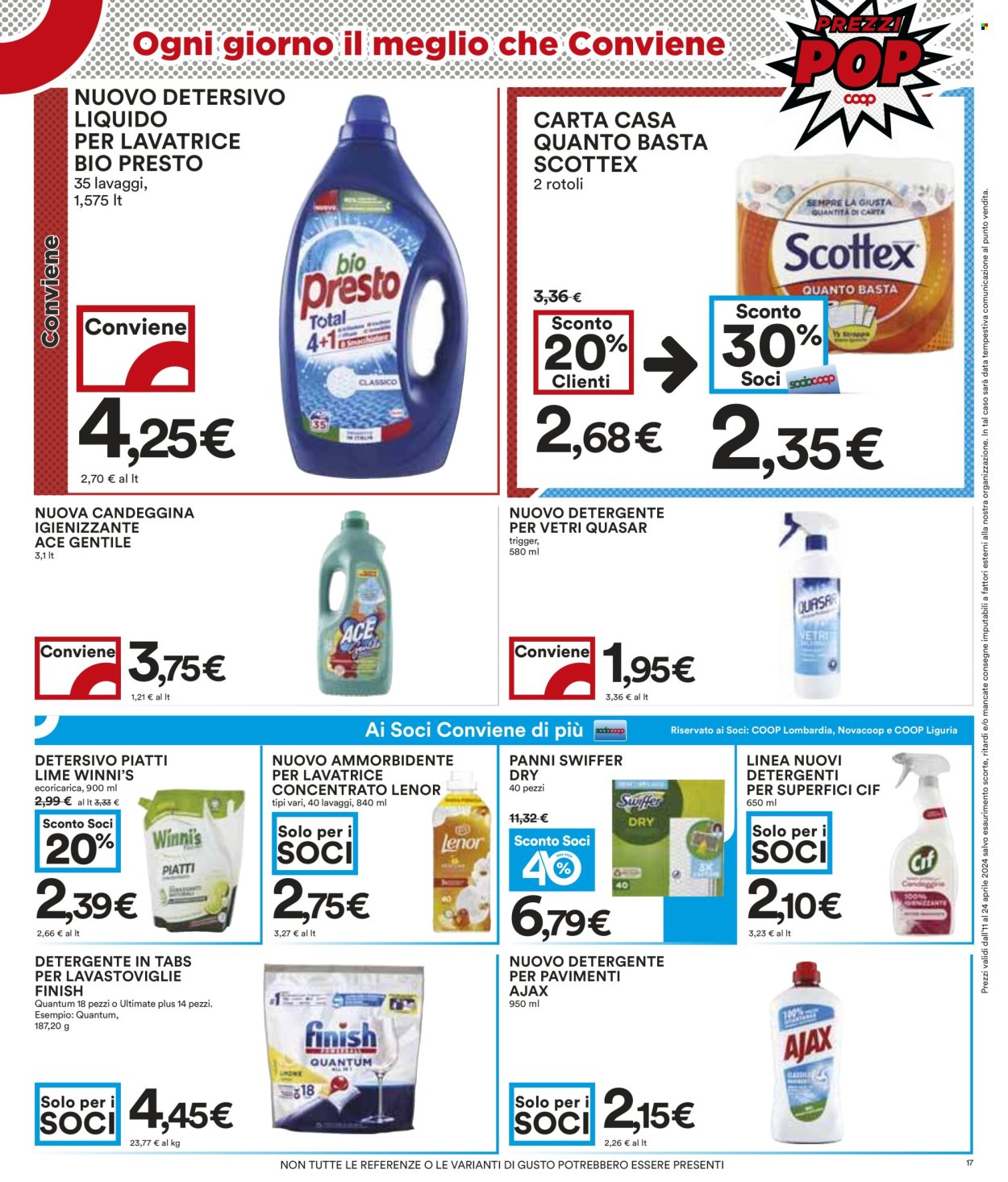 Leták Coop - 11.4.2024 - 24.4.2024. Strana 17