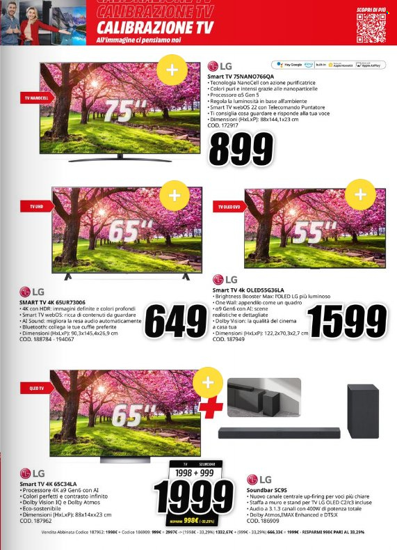 Volantino MediaWorld - 12/4/2024 - 25/4/2024. Pagina 3
