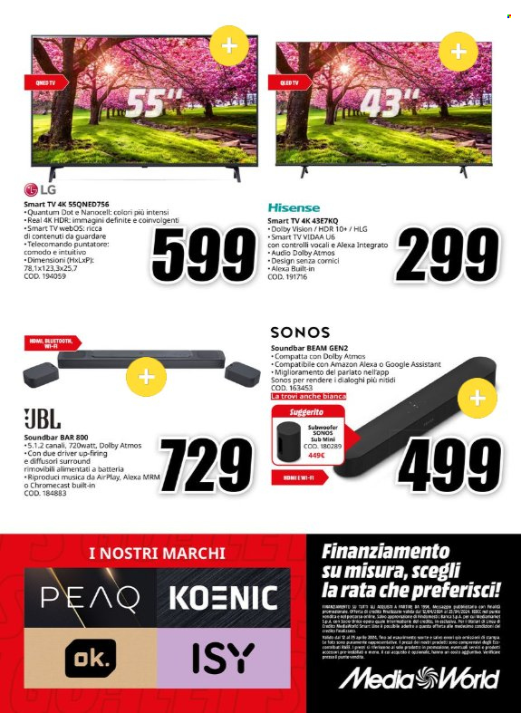 Volantino MediaWorld - 12/4/2024 - 25/4/2024. Pagina 8