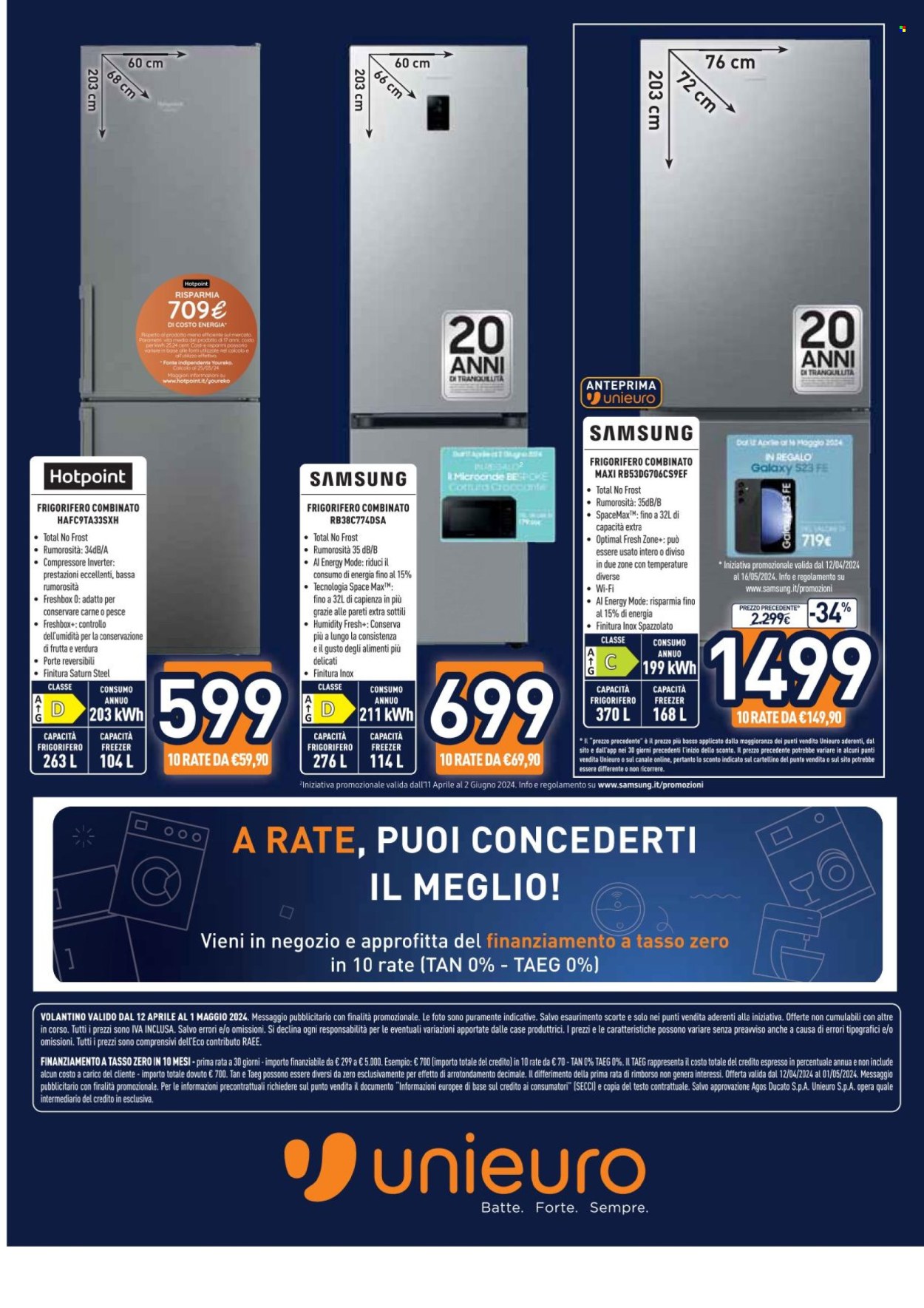 Volantino Unieuro - 12/4/2024 - 1/5/2024. Pagina 30