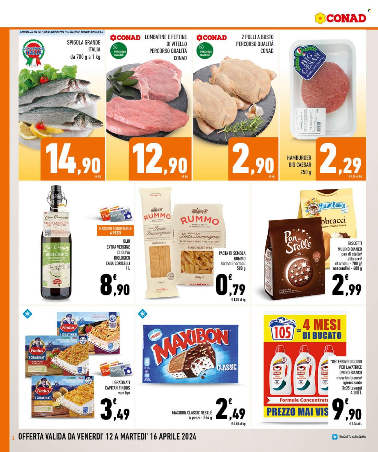 Leták Conad - 12.4.2024 - 16.4.2024. Strana 2