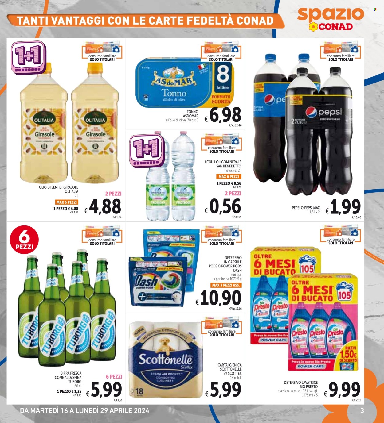 Volantino Spazio Conad - 16/4/2024 - 29/4/2024. Pagina 3