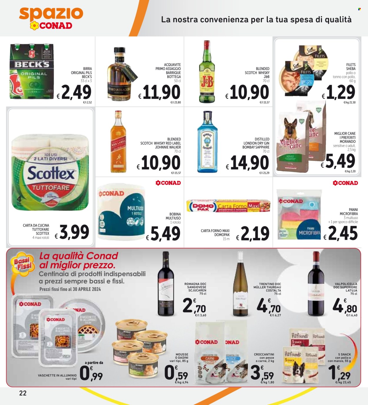 Volantino Spazio Conad - 16/4/2024 - 29/4/2024. Pagina 22