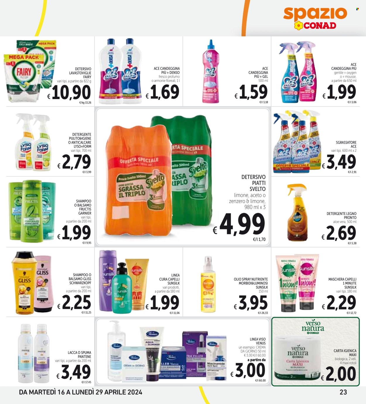 Volantino Spazio Conad - 16/4/2024 - 29/4/2024. Pagina 23