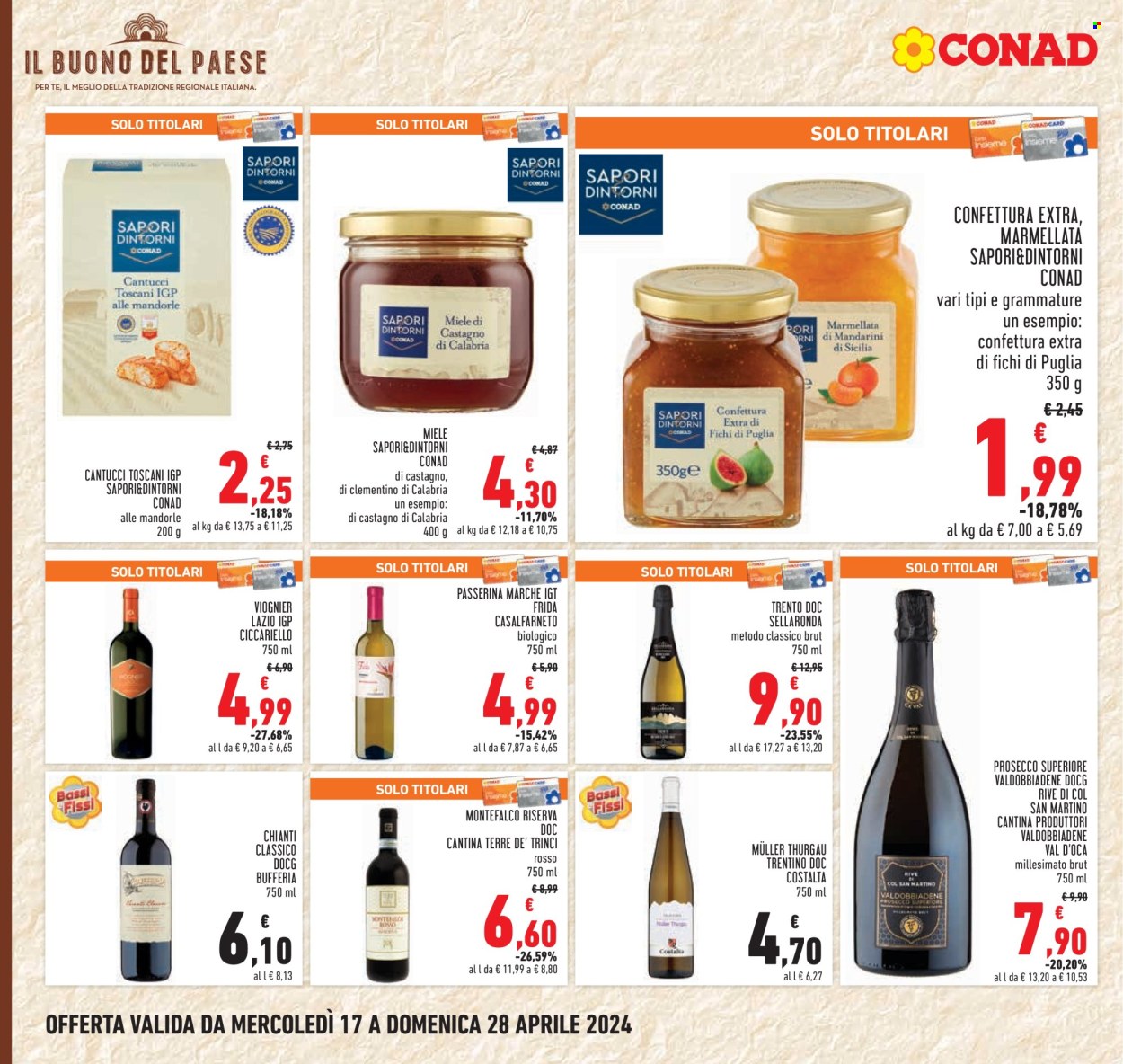 Volantino Conad - 17/4/2024 - 28/4/2024. Pagina 4
