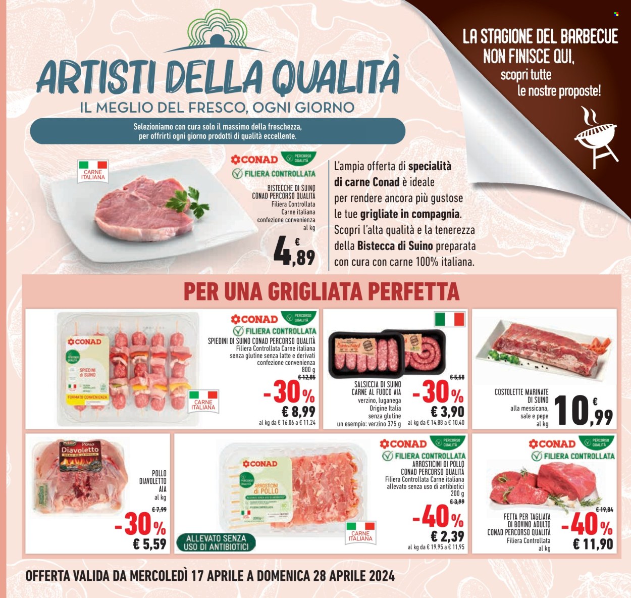Volantino Conad - 17/4/2024 - 28/4/2024. Pagina 10