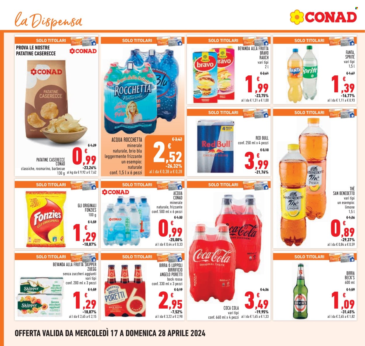 Volantino Conad - 17/4/2024 - 28/4/2024. Pagina 24