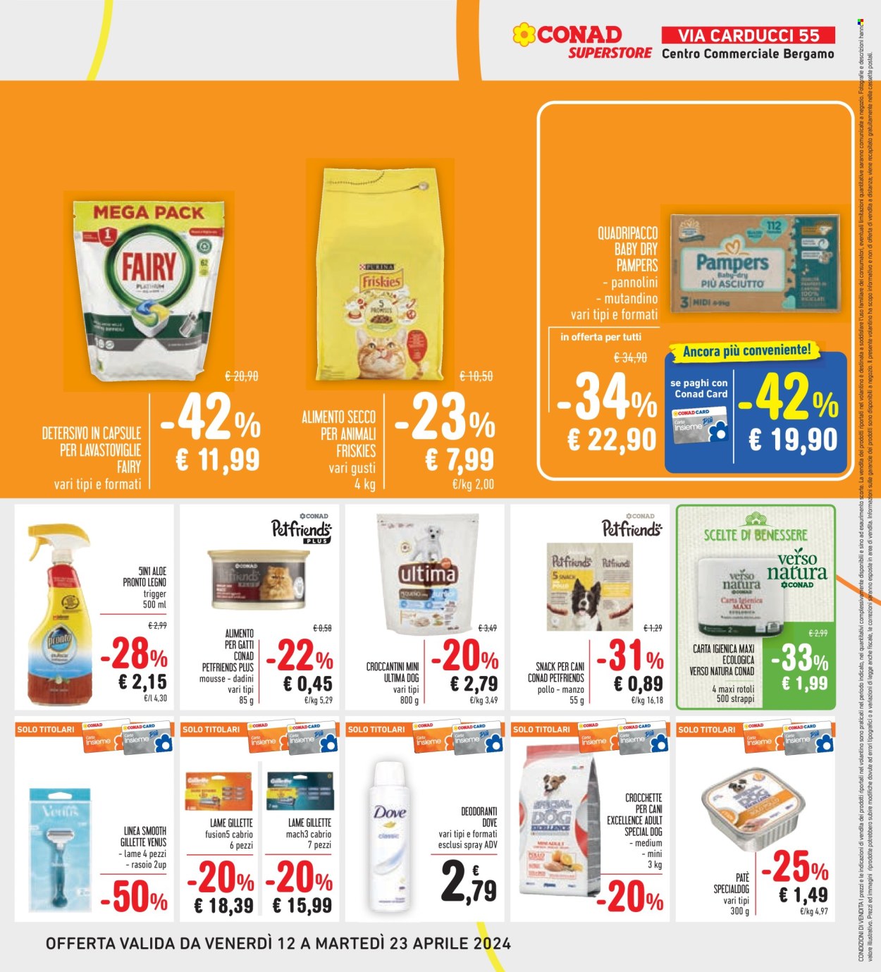 Volantino Conad Superstore - 12/4/2024 - 23/4/2024. Pagina 23