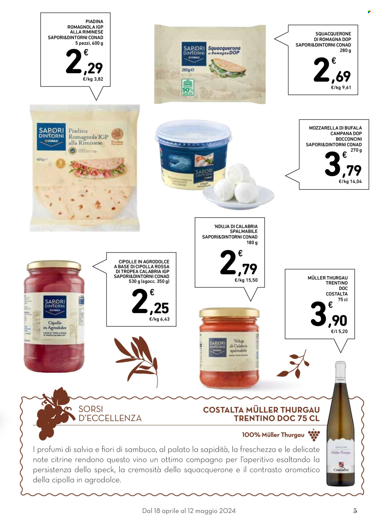 Leták Conad Superstore - 18.4.2024 - 12.5.2024. Strana 5