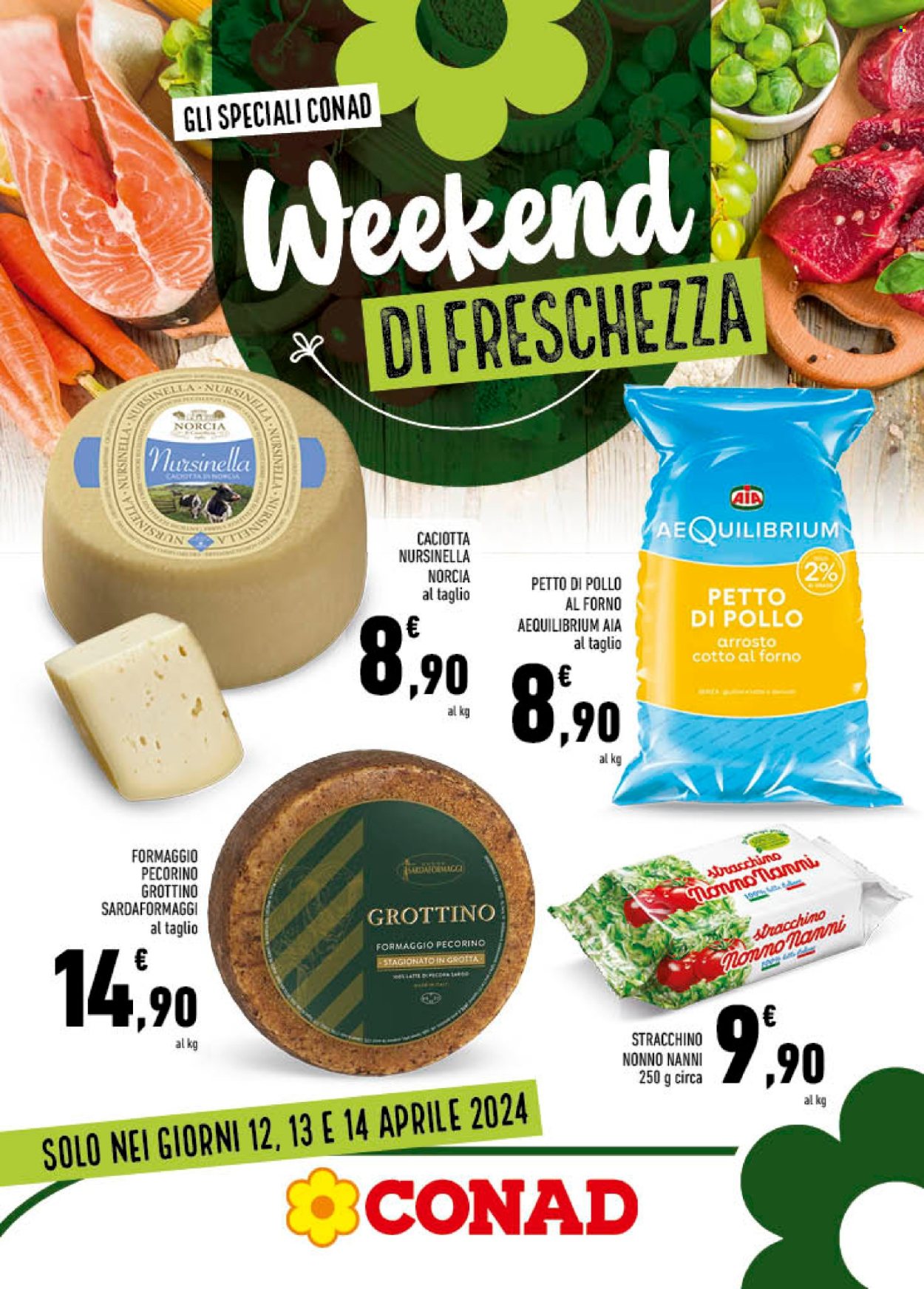 Leták Conad - 12.4.2024 - 14.4.2024. Strana 1