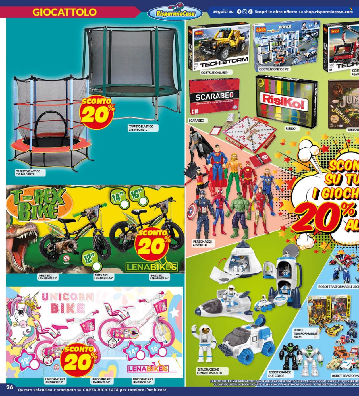 Volantino Risparmio Casa Megastore - 13/4/2024 - 23/4/2024. Pagina 26