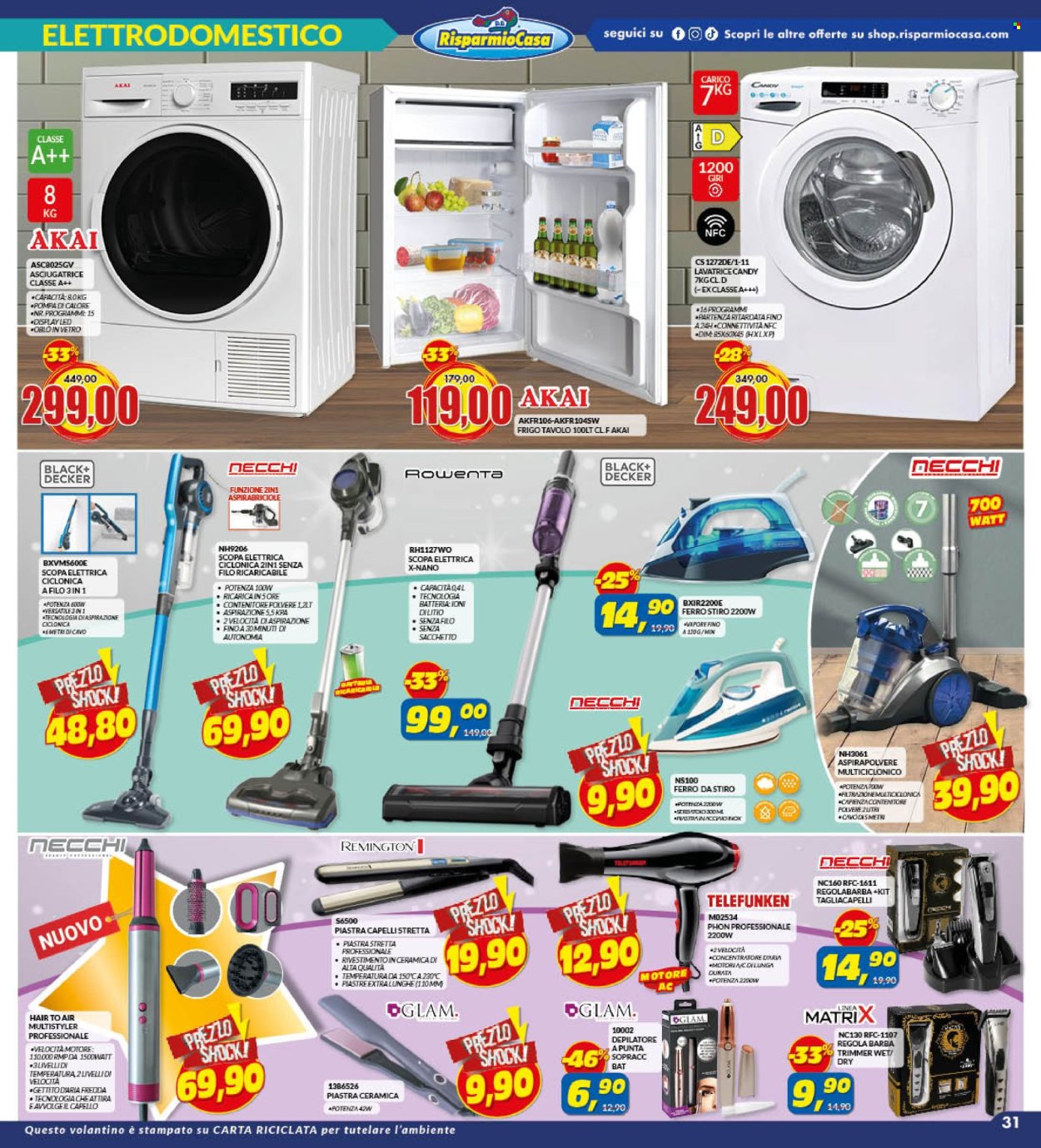 Volantino Risparmio Casa Megastore - 13/4/2024 - 23/4/2024. Pagina 31