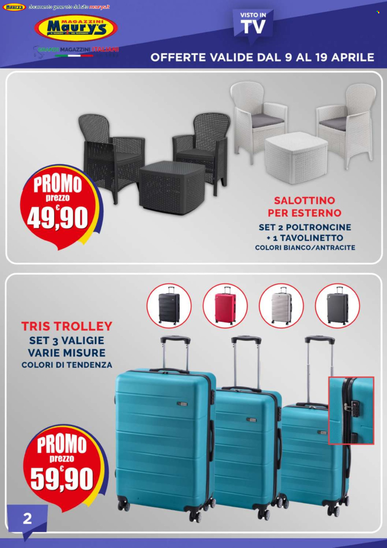 Volantino Maury's - 9/4/2024 - 19/4/2024. Pagina 2