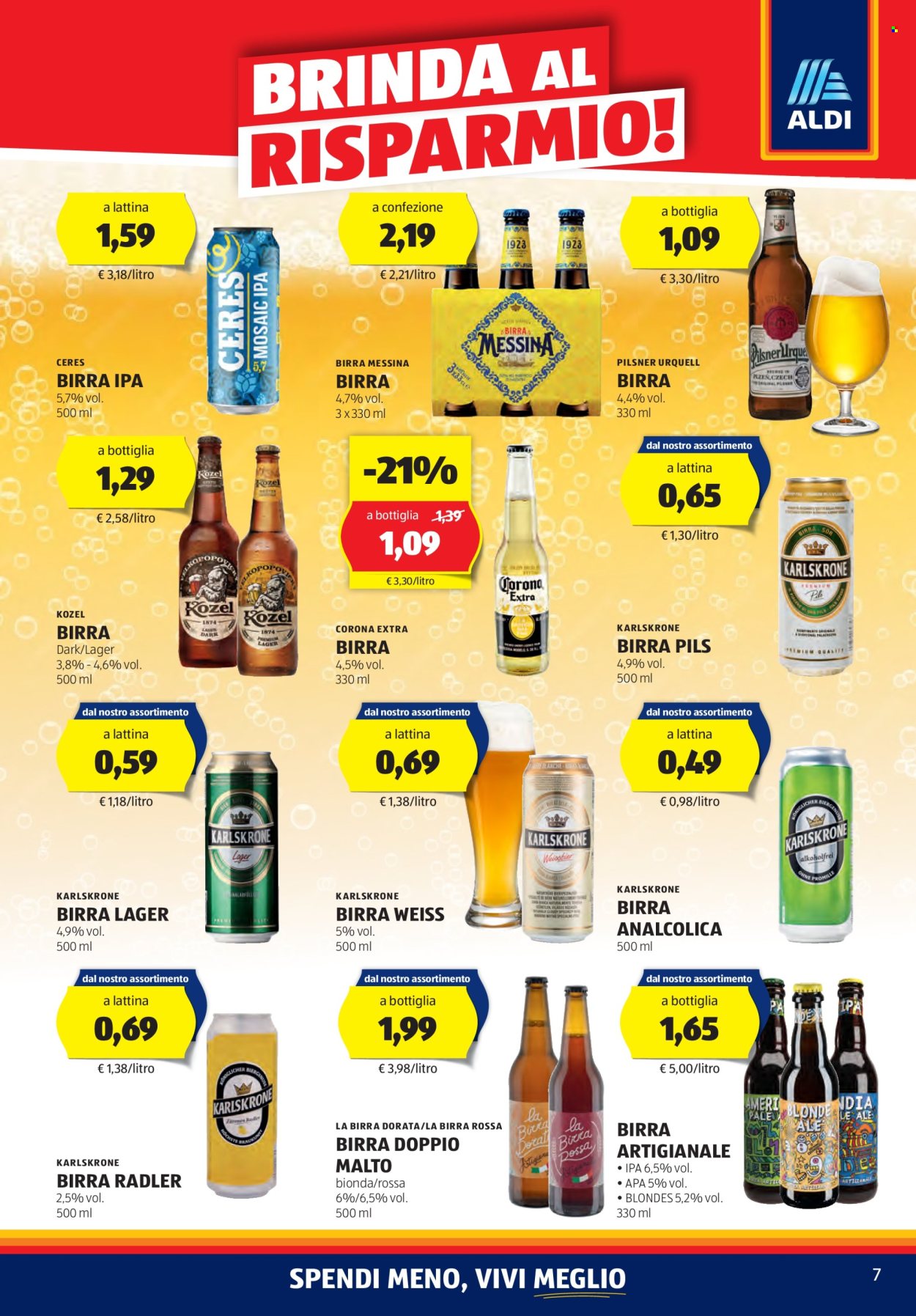 Volantino Aldi - 22/4/2024 - 28/4/2024. Pagina 7