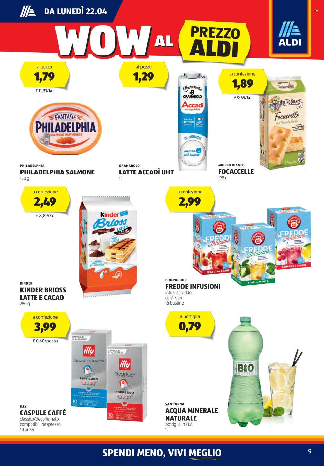 Volantino Aldi - 22/4/2024 - 28/4/2024. Pagina 9