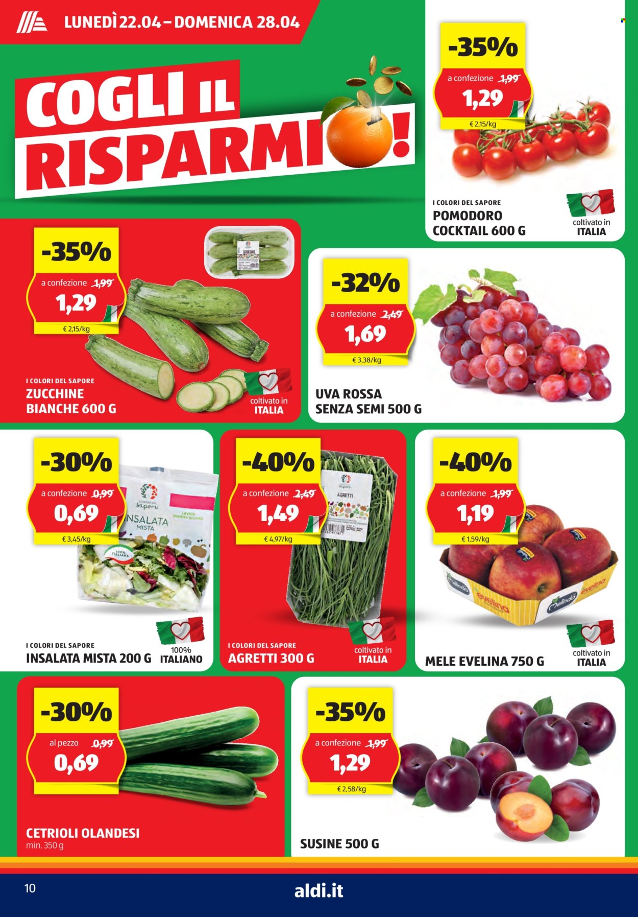 Volantino Aldi - 22/4/2024 - 28/4/2024. Pagina 10
