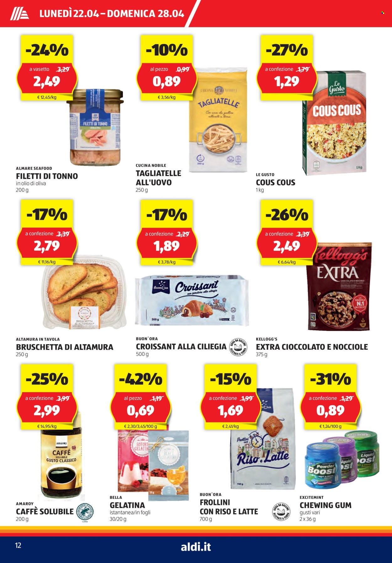 Volantino Aldi - 22/4/2024 - 28/4/2024. Pagina 12