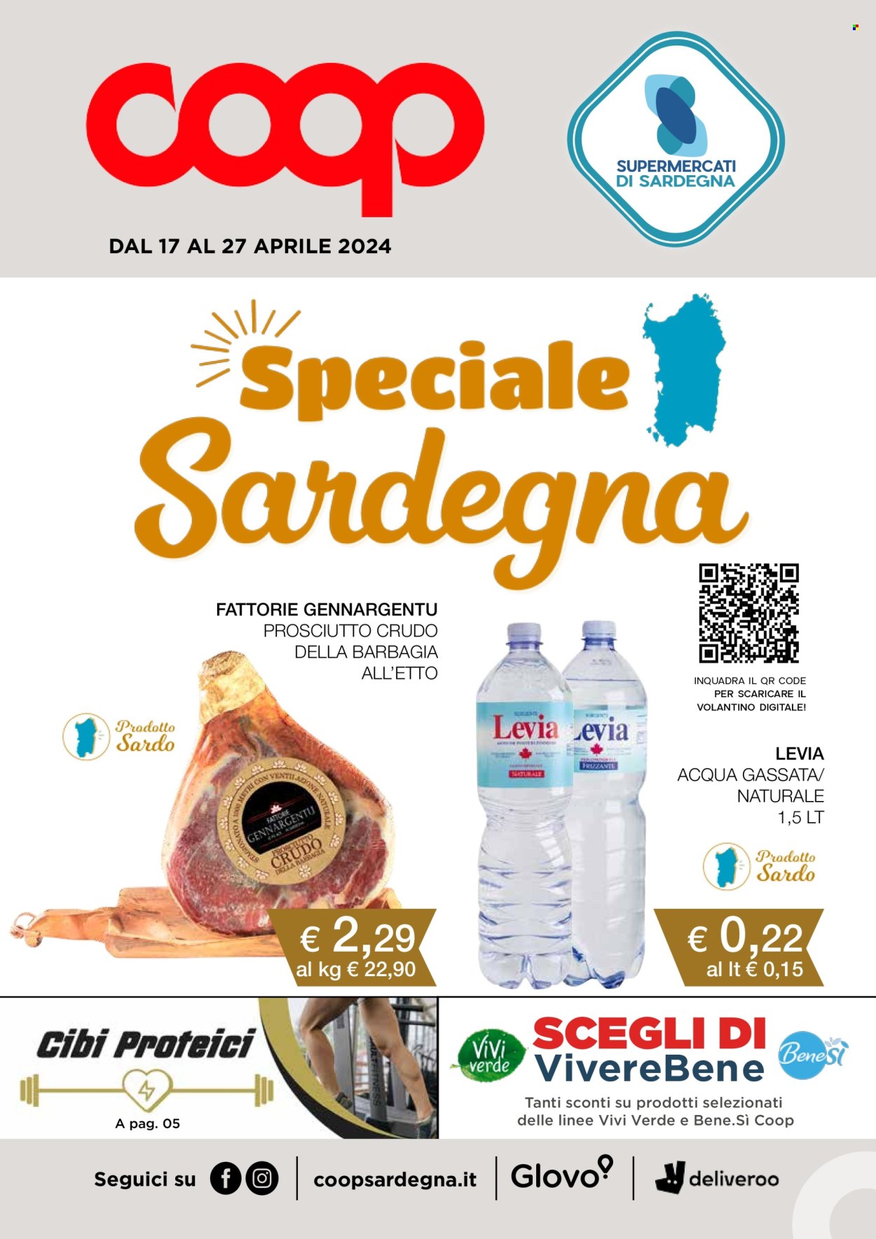 Volantino Coop - 17/4/2024 - 27/4/2024. Pagina 1