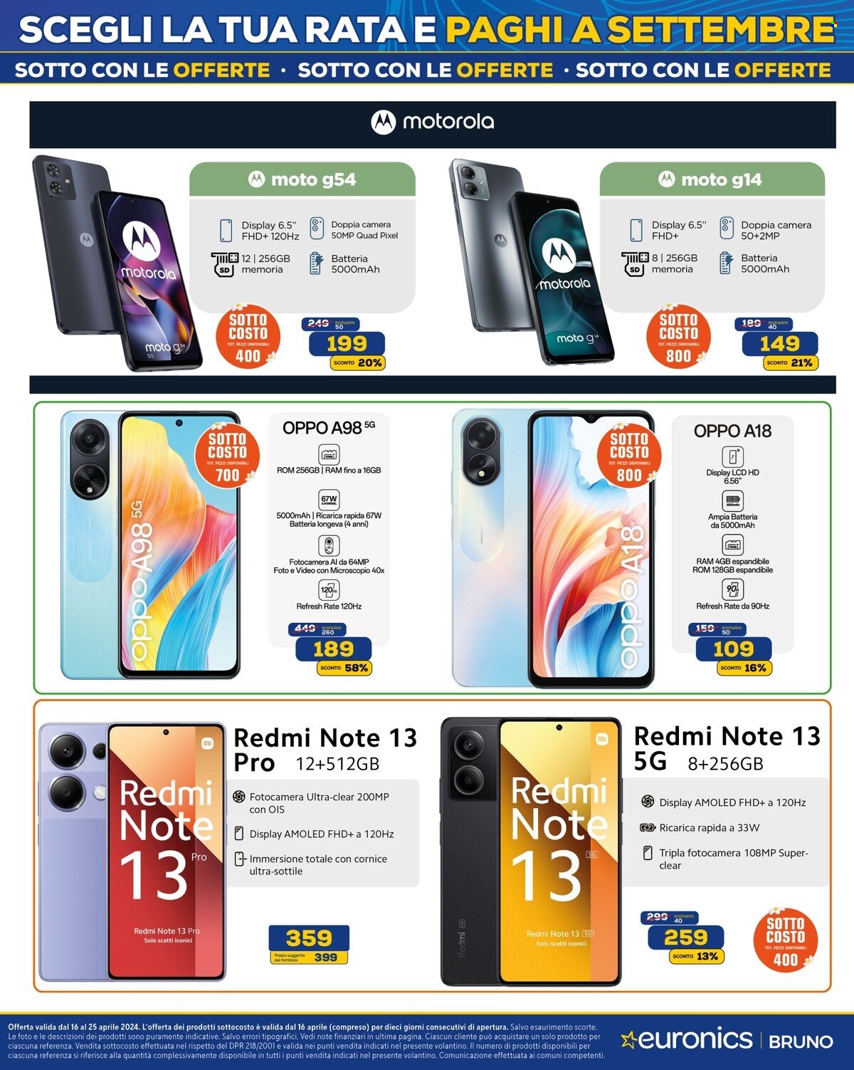 Volantino Euronics - 16/4/2024 - 25/4/2024. Pagina 4