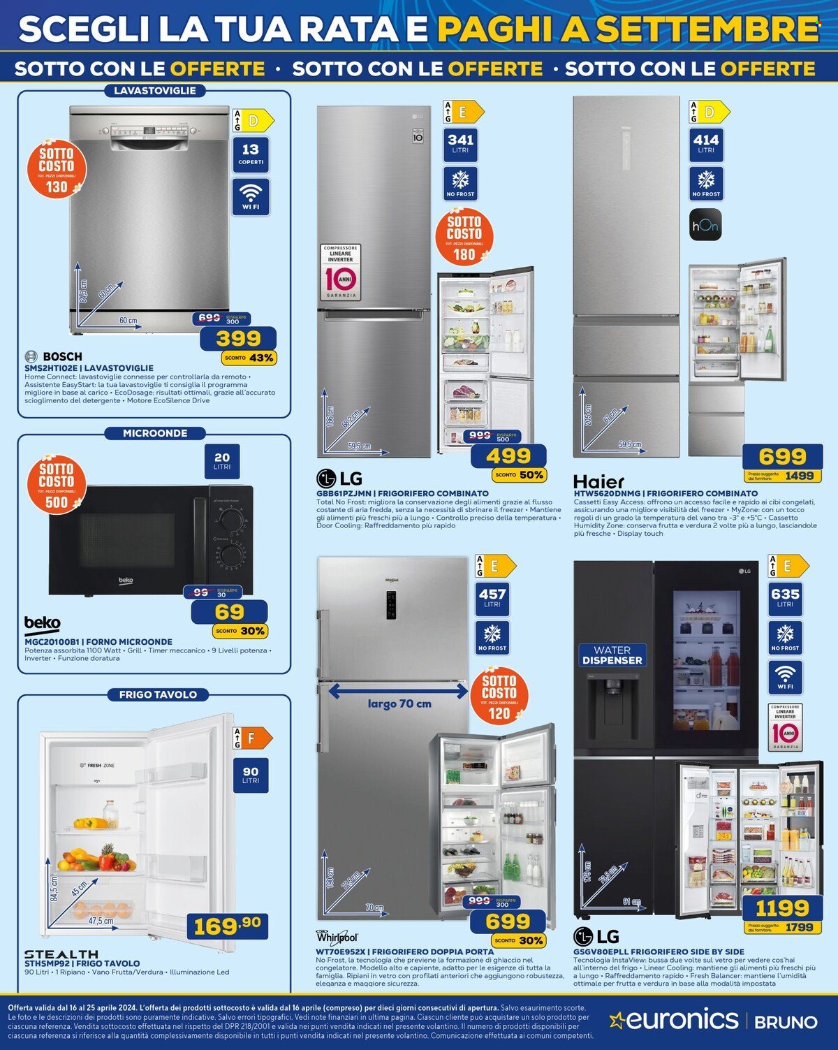 Volantino Euronics - 16/4/2024 - 25/4/2024. Pagina 26