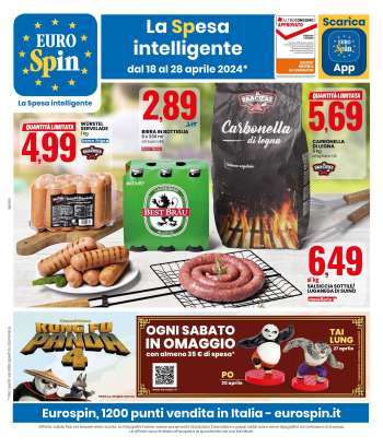 Volantino EuroSpin - 18/4/2024 - 28/4/2024.