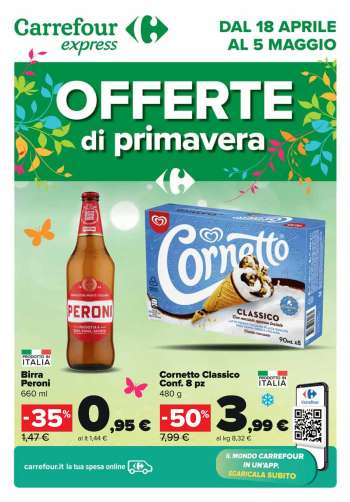 Volantino Carrefour - 18/4/2024 - 5/5/2024.