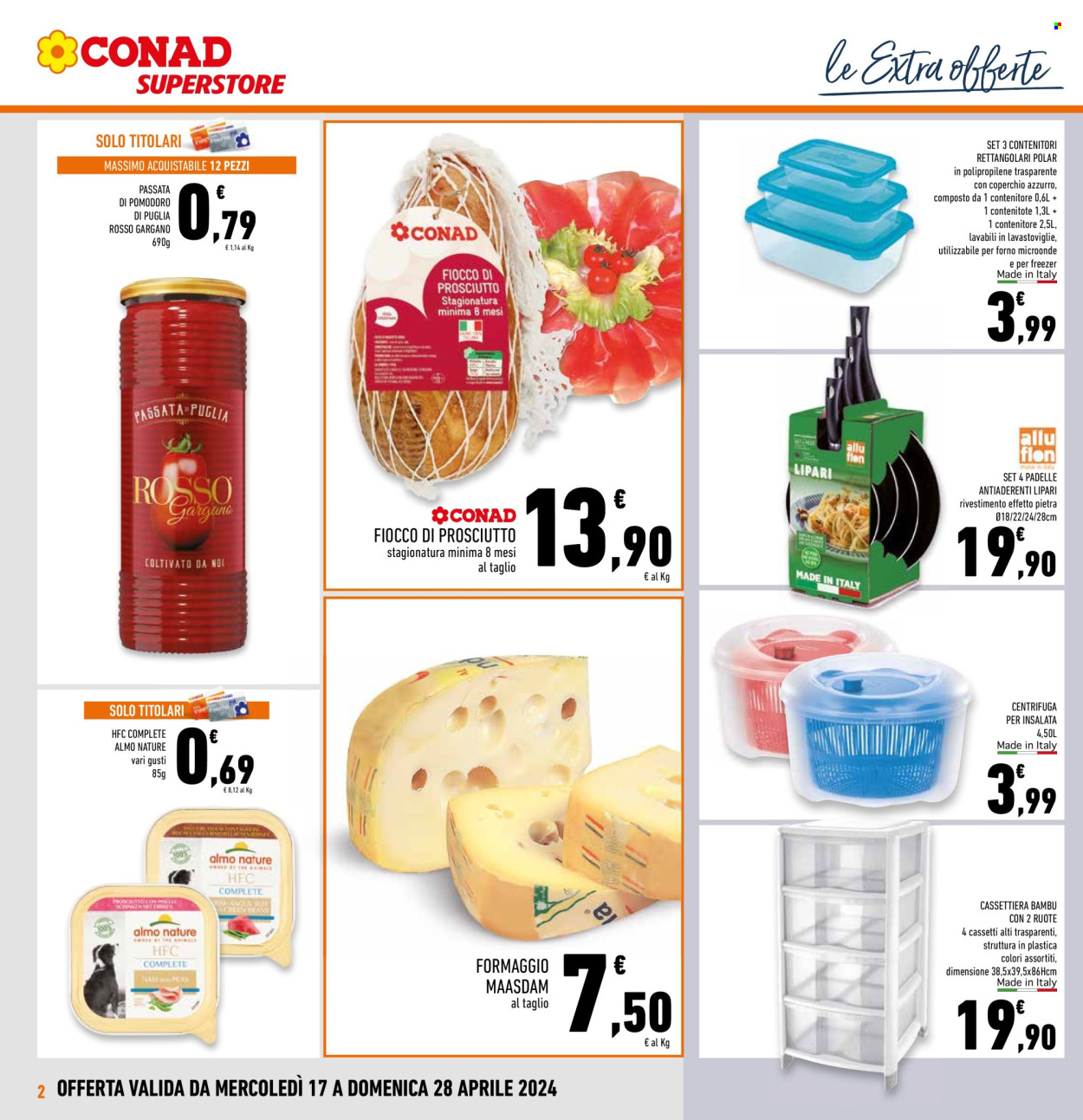 Volantino Conad Superstore - 17/4/2024 - 28/4/2024. Pagina 2
