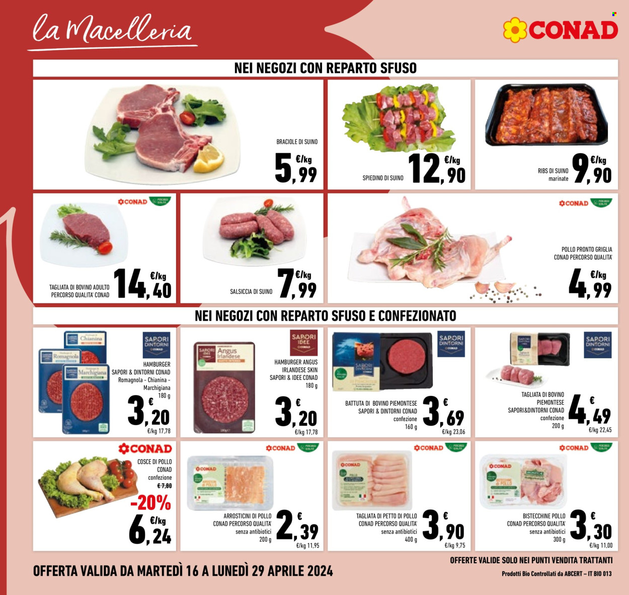 Volantino Conad - 16/4/2024 - 29/4/2024. Pagina 6