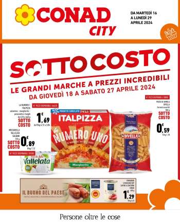 Volantino Conad - 16/4/2024 - 29/4/2024.