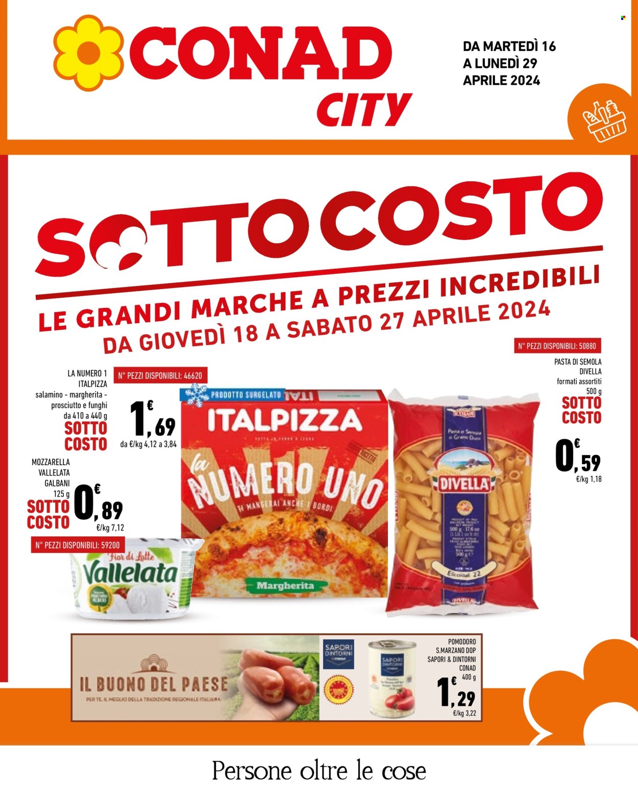 Leták Conad - 16.4.2024 - 29.4.2024. Strana 1
