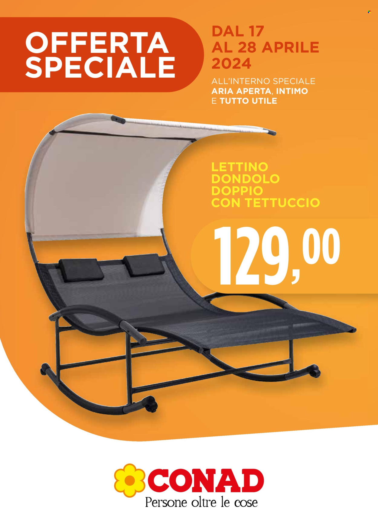 Volantino Conad - 17/4/2024 - 28/4/2024. Pagina 1