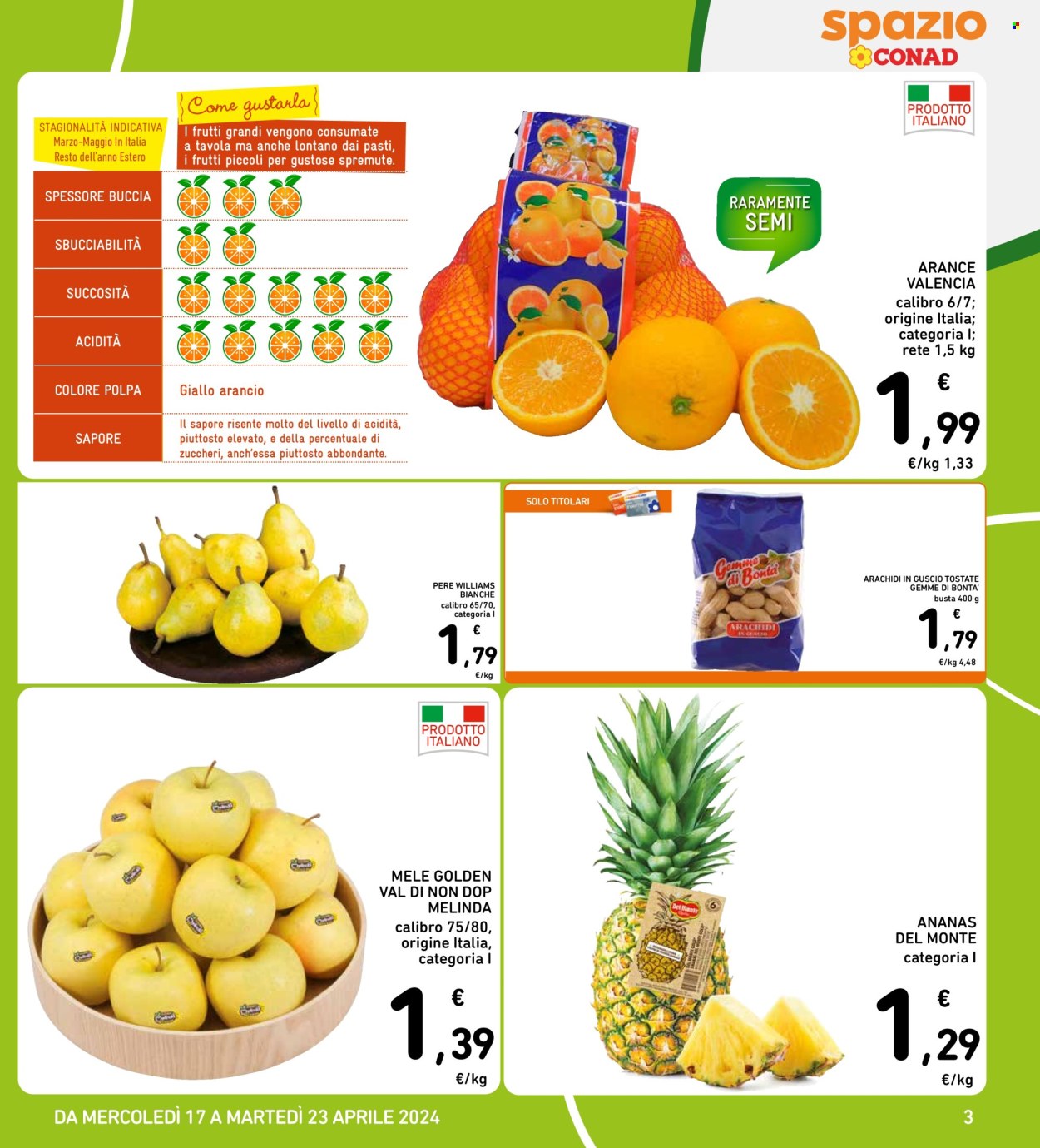 Volantino Spazio Conad - 17/4/2024 - 23/4/2024. Pagina 3