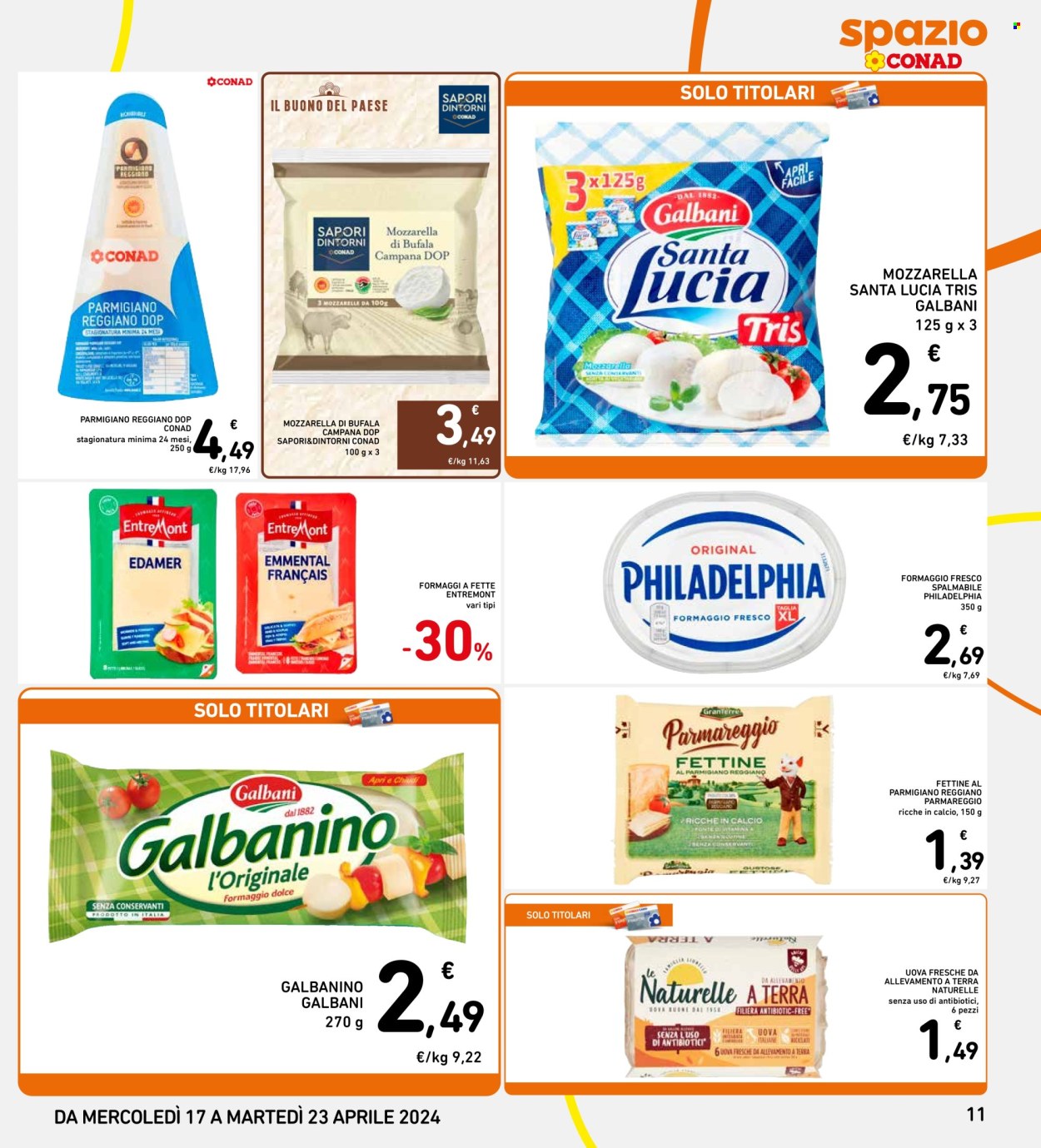 Volantino Spazio Conad - 17/4/2024 - 23/4/2024. Pagina 11