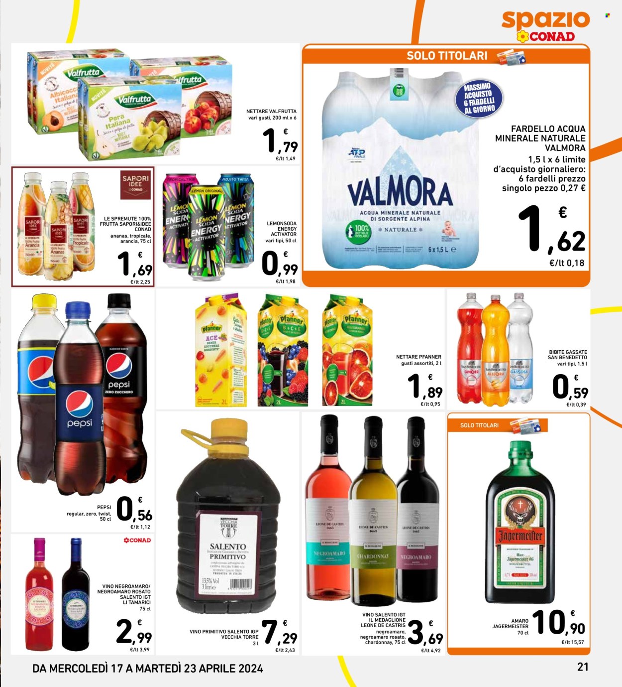 Volantino Spazio Conad - 17/4/2024 - 23/4/2024. Pagina 21