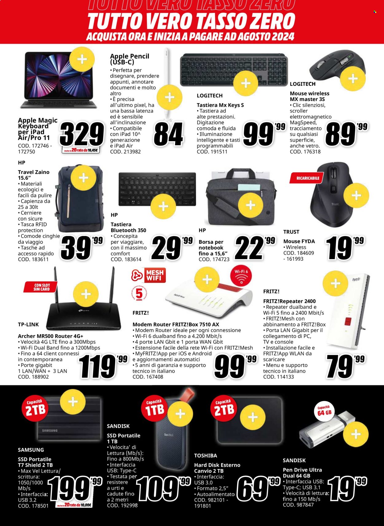Volantino MediaWorld - 15/4/2024 - 25/4/2024. Pagina 14