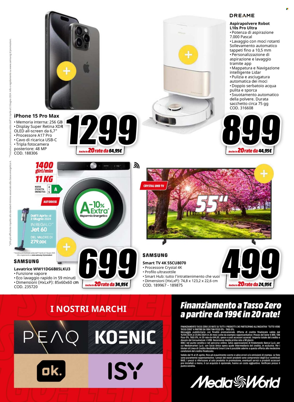 Volantino MediaWorld - 15/4/2024 - 25/4/2024. Pagina 28
