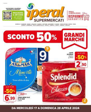 Volantino Iperal - 17/4/2024 - 28/4/2024.