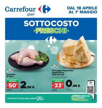 Volantino Carrefour - 18/4/2024 - 1/5/2024.