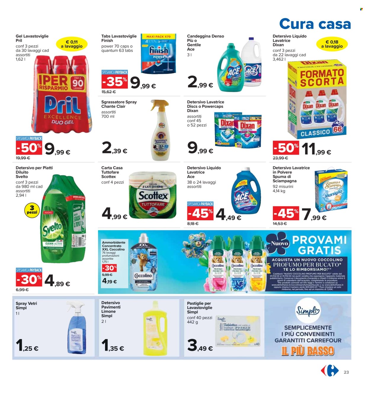 Volantino Carrefour - 18/4/2024 - 1/5/2024. Pagina 23