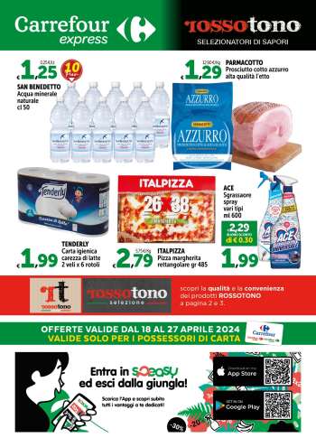 Volantino Carrefour - 18/4/2024 - 27/4/2024.
