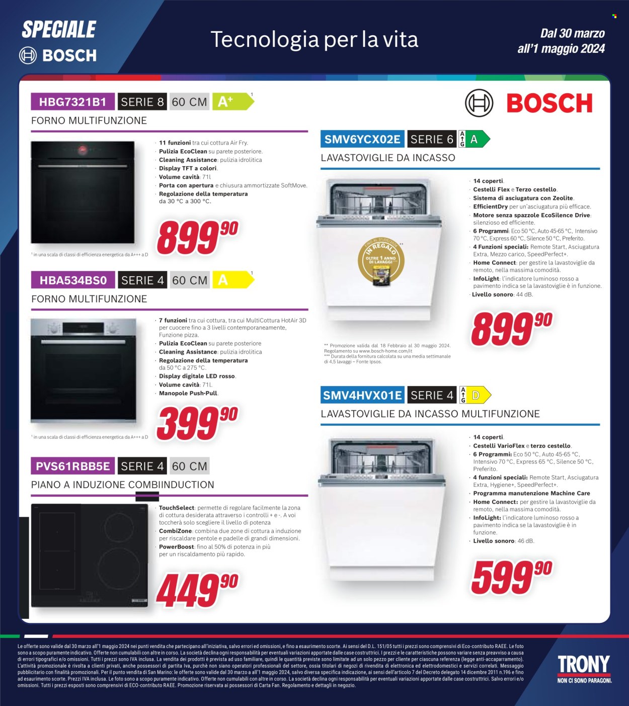 Volantino Trony - 12/4/2024 - 1/5/2024. Pagina 57