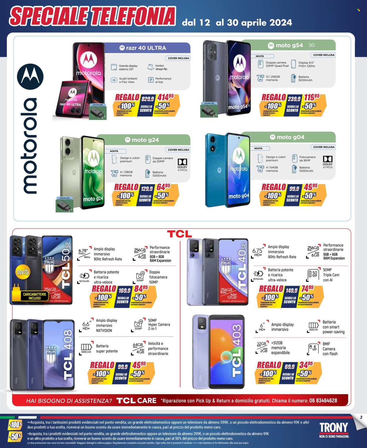 Volantino Trony - 12/4/2024 - 30/4/2024. Pagina 3