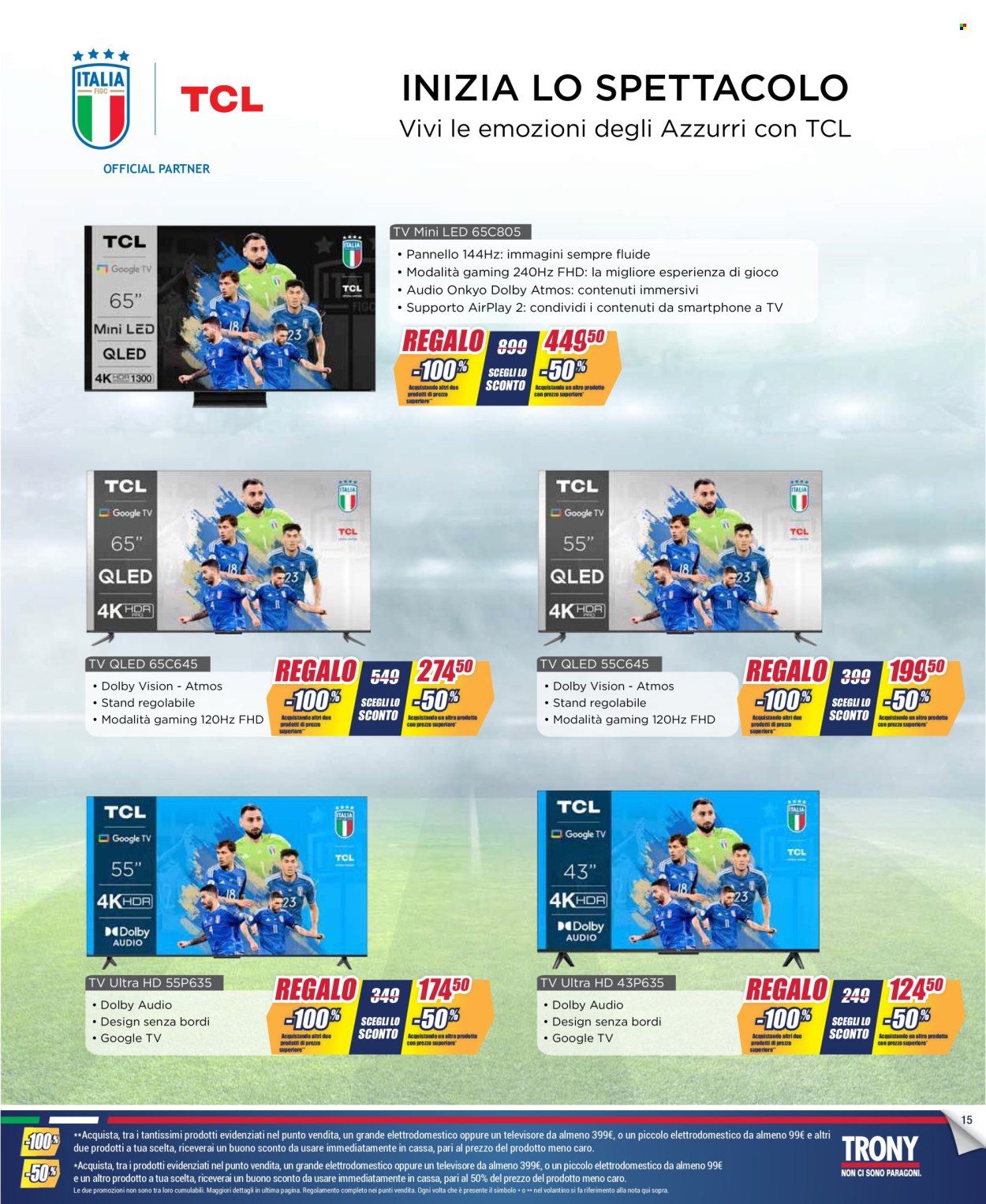 Volantino Trony - 12/4/2024 - 30/4/2024. Pagina 15